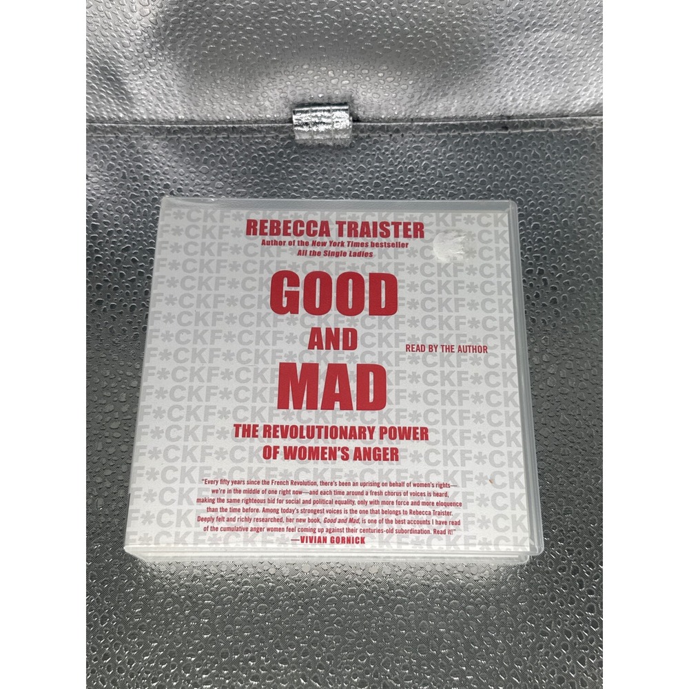 Good and Mad Rebecca Traister Audiobook 8 CD Set Revolution Power Womens Anger